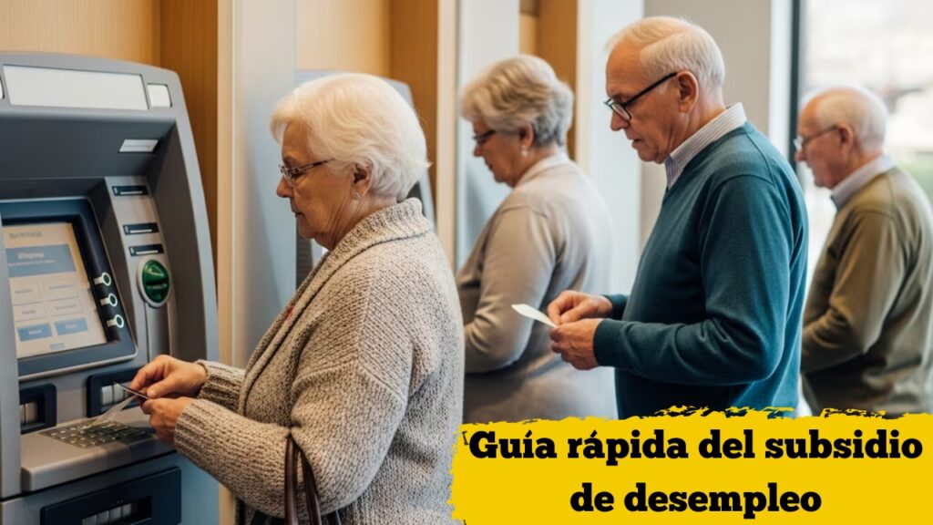 España: Guía rápida del subsidio de desempleo – montos, beneficiarios y calendario de abril