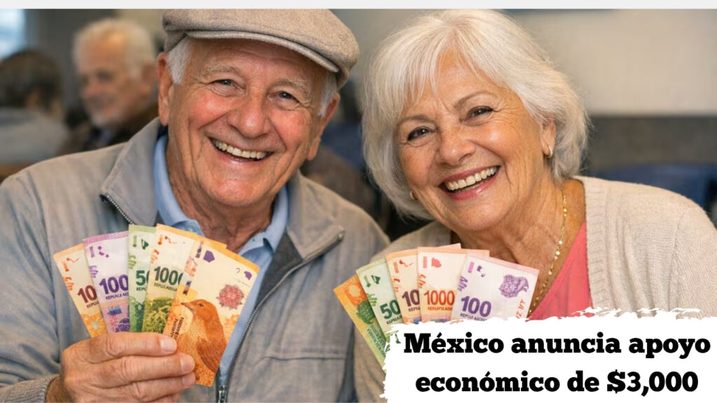 México anuncia apoyo económico de $3,000: requisitos y fechas de pago en abril