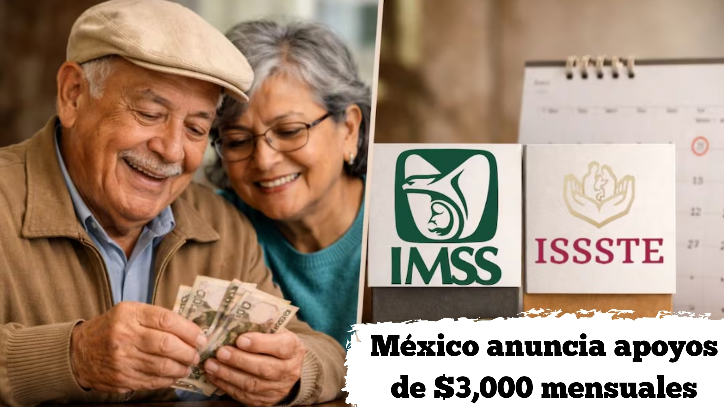 México anuncia apoyos de $3,000 mensuales: requisitos y fechas de pago en abril