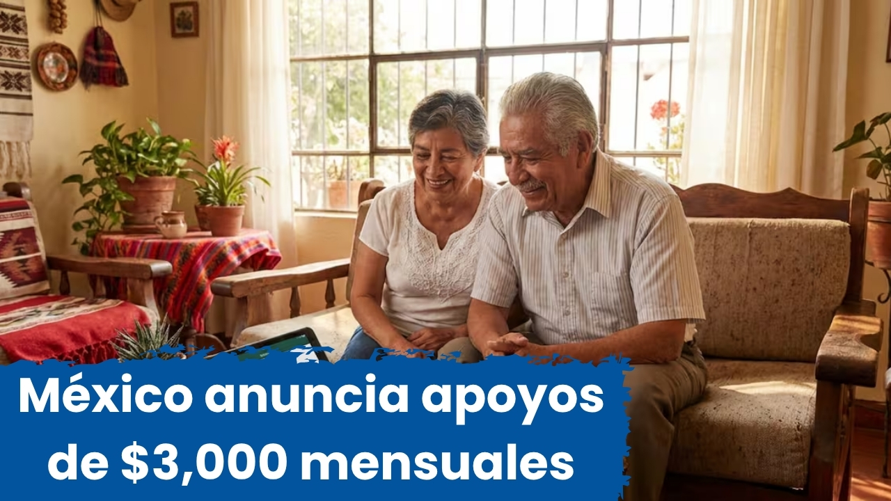 México anuncia apoyos de $3,000 mensuales: requisitos y fechas de pago en abril