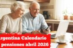 Argentina: Calendario de pensiones abril 2026 — quién cobra $85.000 y cómo inscribirse