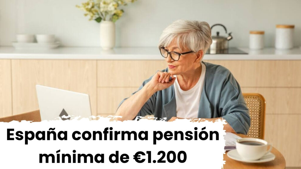España confirma pensión mínima de €1.200: consulta el calendario de depósitos de abril 2026