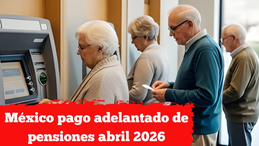 México: pago adelantado de pensiones abril 2026 — consulta montos, fechas y proceso de inscripción